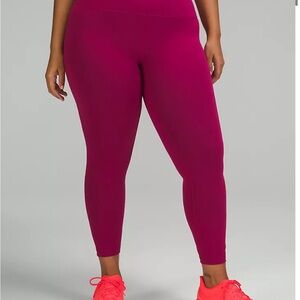 Lululemon Athletica Magenta Leggings